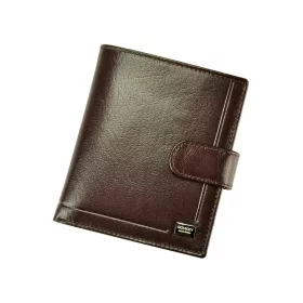    Rovicky PC-106L-BAR čierna pánska kožená peňaženka 10 x 12,5 x 2,5 cm