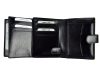  Pánska kožená peňaženka Rovicky PC-101L-BAR s RFID čipom, čierna, 10 x 13 x 2,5 cm