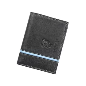    Harvey Miller Polo Club 5313 475 čierna pánska kožená peňaženka 10,5 x 13 x 3 cm