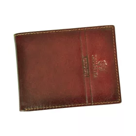    Emporio Valentini 563 292E hnedá pánska kožená peňaženka 12,5 x 9,5 x 2,5 cm
