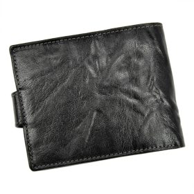    Always Wild N992L-BC RFID čierna pánska kožená peňaženka 12,5 x 9,7 x 2,5 cm