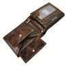  Pánska kožená peňaženka Always Wild N992-BC RFID čierna 12,5 x 9,7 x 2,3 cm