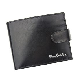    Pierre Cardin YS520.1 324A RFID čierna pánska peňaženka z hovädzej kože 11,5 x 9,5 x 2,2 cm