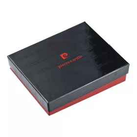    Pierre Cardin YS520.10 3004 čierna kožená peňaženka 9 x 9,5 x 2 cm