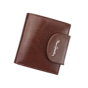    Pierre Cardin YS520.10 479 hnedá kožená peňaženka 9 x 10,5 cm
