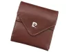  Pierre Cardin YS507.10 3004 hnedá pánska kožená peňaženka 9 x 9,5 x 2 cm