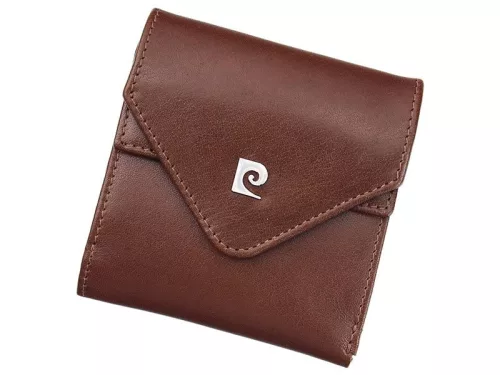  Pierre Cardin YS507.10 3004 hnedá pánska kožená peňaženka 9 x 9,5 x 2 cm