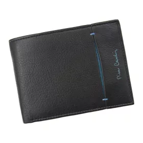    Pierre Cardin TILAK07 8806 čierno-modrá pánska kožená peňaženka 12,5 x 9,3 cm