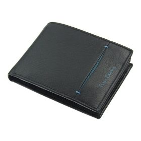    Pierre Cardin TILAK07 325 čierna pánska kožená peňaženka 12 x 9,5 cm