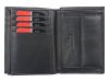  Pierre Cardin TILAK07 331 čierna pánska kožená peňaženka 10 x 13 cm