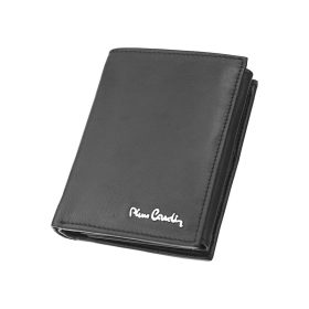    Pierre Cardin TILAK09 326 čierna pánska peňaženka z hovädzej kože 10 x 13 x 2,5 cm