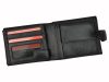  Pierre Cardin TILAK09 324A čierna pánska peňaženka z hovädzej kože 12 x 9,5 x 2,5 cm