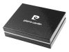  Pierre Cardin TILAK09 324A čierna pánska peňaženka z hovädzej kože 12 x 9,5 x 2,5 cm