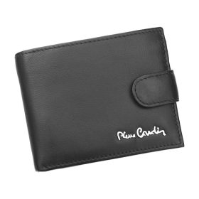    Pierre Cardin TILAK09 323A čierna pánska kožená peňaženka 11 x 8,5 cm