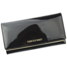    Gregorio ZLL-100 hnedá dámska kožená peňaženka 18,5 x 9,5 x 3,5 cm