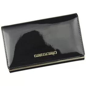    Gregorio ZLL-112 hnedá dámska kožená peňaženka 15 x 9 x 3,8 cm