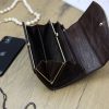 Gregorio ZLF-100 barna női marhabőr pénztárca 18.5 x 9.5 x 3.5 cm