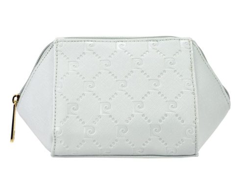 Pierre Cardin MS91 61464 sivá dámska kozmetická taška 22 x 12 x 9,5 cm