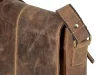 Kožená horizontálna taška cez rameno Greenburry, bočná taška 14"