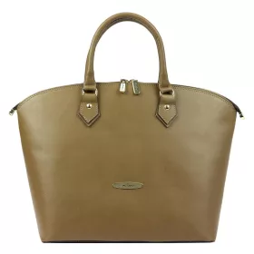    Pierre Cardin FRZ 1350 CORY béžová dámska kožená kabelka 44 x 31 x 17 cm