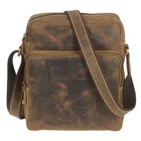    Pánska kožená bočná taška Greenburry, taška cez rameno