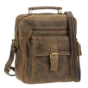  Dámska kožená malá kabelka cez rameno Greenburry