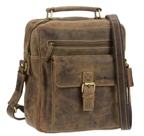  Dámska kožená malá kabelka cez rameno Greenburry