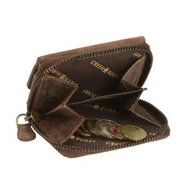  Pánska kožená mini peňaženka Greenburry