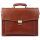  Kožená pánska aktovka koňak Gregorio Art.6 40 x 31 x 16 cm