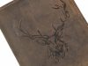  Lovecká kožená peňaženka so vzorom jeleňa Greenburry