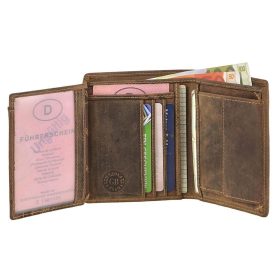  Kožená peňaženka Greenburry so vzorom jeleňa