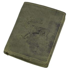  Kožená peňaženka Greenburry so vzorom jeleňa