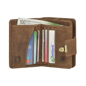  Dámska kožená peňaženka s prackou Greenburry