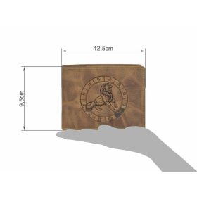  Kožená peňaženka s horoskopom lev Greenburry