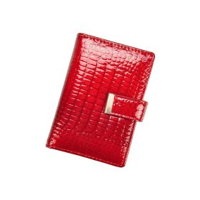    Jennifer Jones 5244-2 červený dámsky kožený držiak na karty 8,3 x 11,3 x 1,7 cm