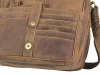  Unisex kožená taška cez rameno Greenburry, bočná taška