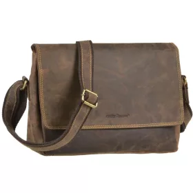  Dámska kožená malá kabelka cez rameno Greenburry