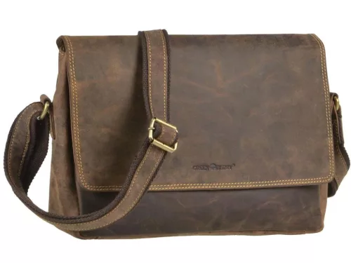  Dámska kožená malá kabelka cez rameno Greenburry