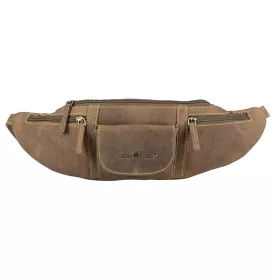    Kožená taška na opasok Greenburry so starožitným efektom