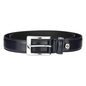    Opasok z hovädzej kože Pierre Cardin 908/30 v námorníckej modrej farbe 3 cm