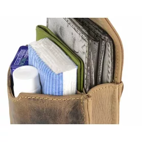  Kožená taška na opasok Greenburry so vzorom jeleňa