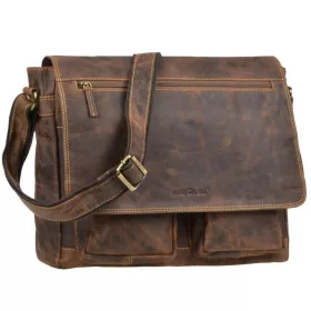  Dámska kožená malá kabelka cez rameno Greenburry