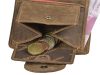  Dámska kožená peňaženka Greenburry so zahnutým komplexným remienkom