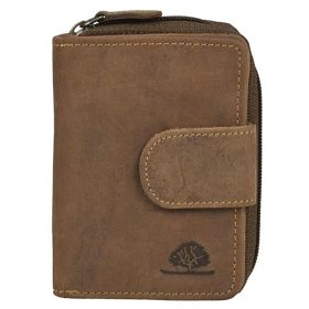    Dámska kožená peňaženka Greenburry s komplexným remienkom