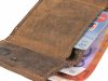  Kožená mini peňaženka Greenburry 10,5 x 7 cm