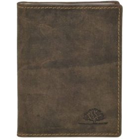  Hnedý kožený držiak na karty Greenburry