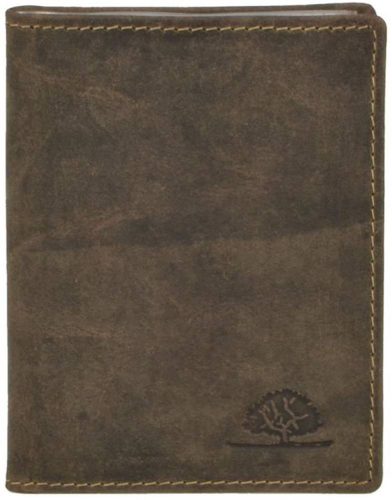  Hnedý kožený držiak na karty Greenburry