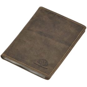 Hnedý kožený držiak na karty Greenburry