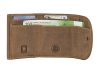  Unisex kožená zakrivená mini peňaženka Greenburry