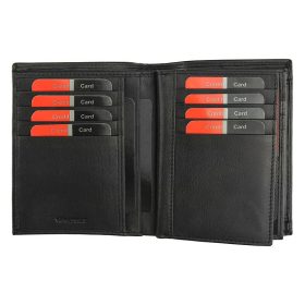    Pierre Cardin SAHARA TILAK03 331 čierna pánska kožená peňaženka 10,5 x 12,7 cm